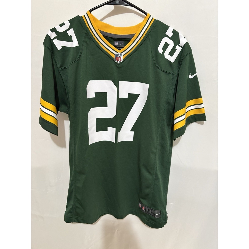 Nike On Field Green Bay Packers Jersey Youth Size XL (18-20)Green #27 Eddie Lacy